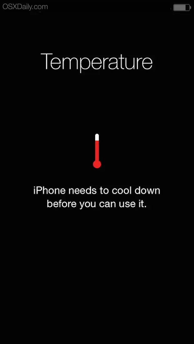Avoid Exposure to Extreme Temperatures